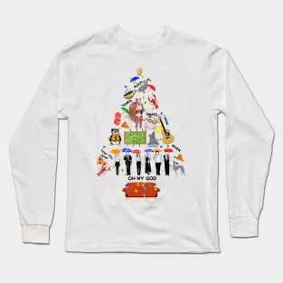 FRIENDS CHRISTMAS TREE Long Sleeve T-Shirt